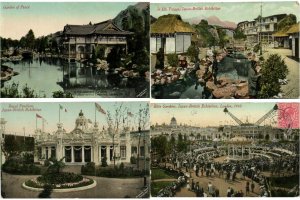 JAPAN-BRITISH EXHIBITION 1910 LONDON 26 Vintage Postcards (L3658)