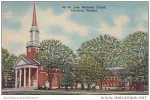 Georgia Columbus Saint Luke Methodist Church 1951