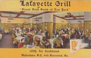 South Carolina Walterboro Lafayette Grill Restaurant