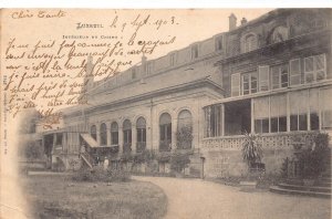 France 1903 Luxeuil Interieur du Casino vintage postcard