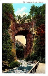 Vintage Virginia Postcard - Natural Bridge