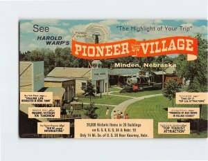 Postcard Harold Warps Pioneer Village Minden Nebraska USA