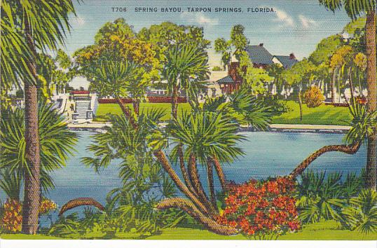 Florida Tarpon Springs Beautiful Spring Bayou