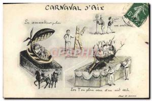 Old Postcard Carnival & # 39Aix Aix en Provence