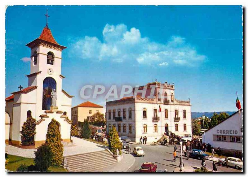 Postcard Modern S Joao de Madeira Capela Sto Antonio Camara E