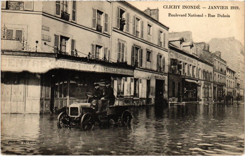 CPA Clichy Boulevard National -Rue Dubois (1314190)