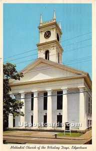 Methodist Church of the Whaling Days - Edgartown, MA