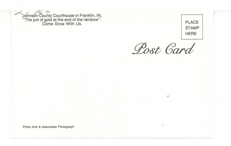 IN - Franklin. Johnson County Courthouse