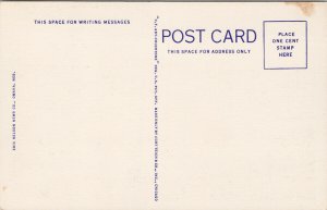 Omaha NE Creighton University Stadium Unused Linen Postcard G17