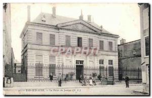 Bar sur Aube - The Courthouse - Old Postcard