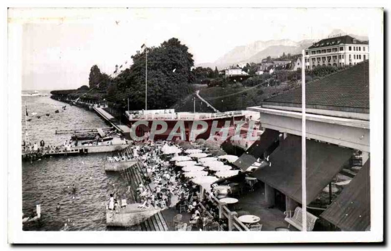 Evian les Bains - The Plane - Old Postcard