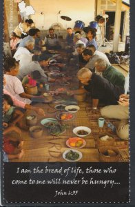 Religion Postcard - Pray For Thailand 2008 - Food / Hungry RS17327