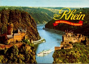 Germany Cat Castle and Ruins Of Rheinfels Above St Goar