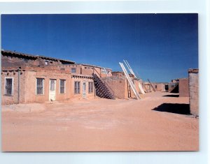 Postcard - Street Scene - Acoma Pueblo, New Mexico