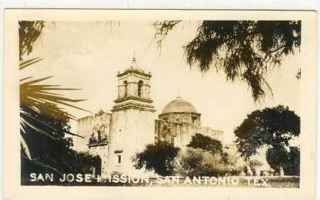 RP, San Jose Mission, San Antonio, Texas, 30-50s