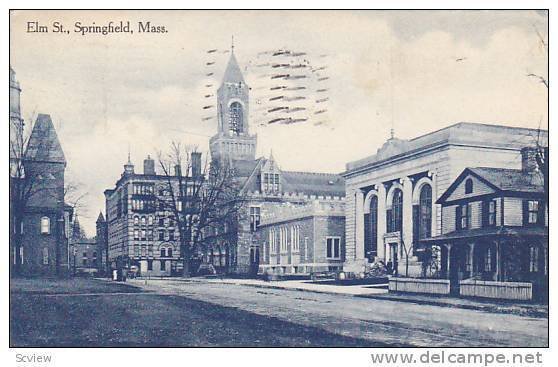 Elm St., Springfield, Massachusetts, PU-1912