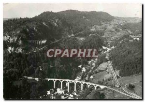 Postcard Modern Franche Comte Jura Morez Picturesque 4 Viaducts