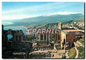 Postcard Modern Taormina Scene del Teatro Greco