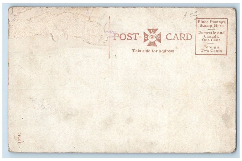 Lexington Kentucky Postcard Henry Clay Monument Exterior c1910 Vintage Antique