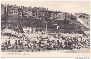 BOSCOMBE, Hampshire, England, 1900-1910´s; Boscombe Marina And Sands