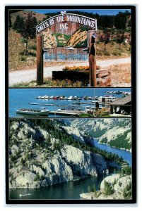 GATES of the MOUNTAIN, Montana MT ~ Holter Lake near Helena 1996~ 4x6 Postcard