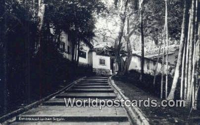 Real Photo Aierltam Temple Malaya, Malaysia Unused 