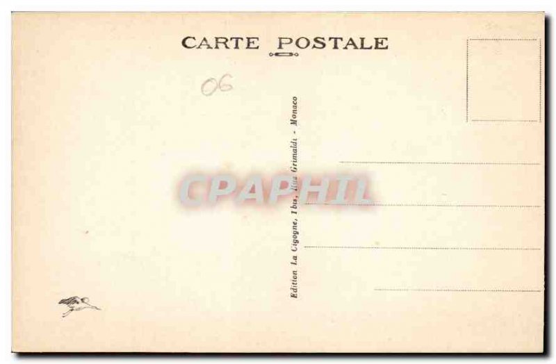 Old Postcard Beaulieu sur Mer General view