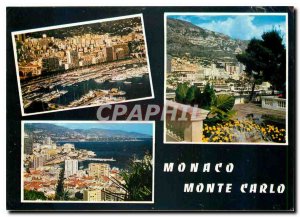 Postcard Modern Reflections of the French Riviera Monaco Monte Carlo
