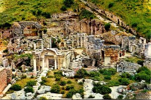 Turkey Efes Temple Od Hadrianus