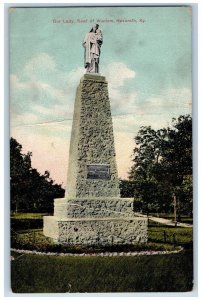 Nazareth Kentucky KY Postcard Our Lady Seat Of Wisdom View c1910's Antique