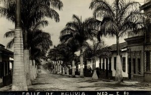 colombia, MEDELLIN, Calle de Bolivia (1910s) Obando RPPC Postcard