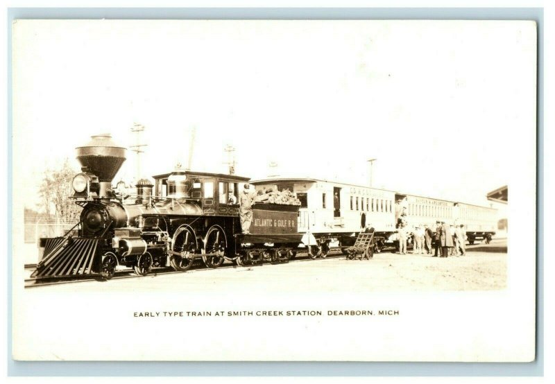 Vintage RPPC Daylight Streamline Train Southern Pacific Vintage Postcard P144 