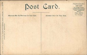 ORRS ISLAND ME Old Time Post Office c1910 Postcard 