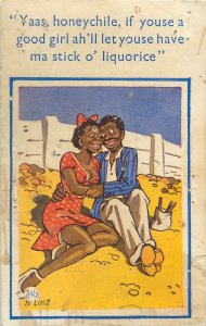 Comic Postcard Seaside humour