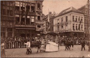 Belgium Antwerp Anvers Boot Juweelenstoet Cortege des Bijoux Postcard 03.21