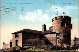 Massachusetts Milton Blue Hill Reservation Observatory 1913