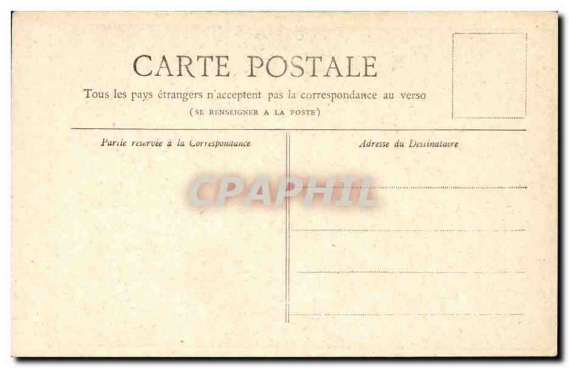 Paris Old Postcard Gambetta Monument