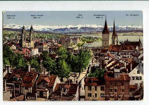 3084343 SWITZERLAND Zurich Bl v. der Urania Vintage PC