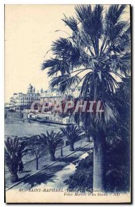 Old Postcard Saint Raphael Felix Martin and the Baths