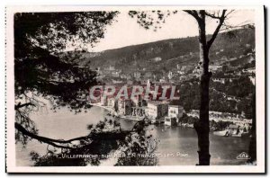 Old Postcard Villefranche Sur Mer A Travers les Pins