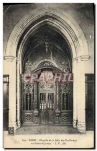 Postcard Dijon Old Chapel of the Hall of Lost courthouse