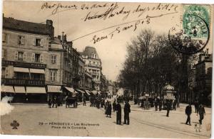 CPA PÉRIGUEUX-Les boulevards-Place de la Comédie (232648)