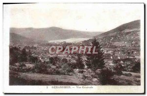 Old Postcard Gerardmer Vue Generale