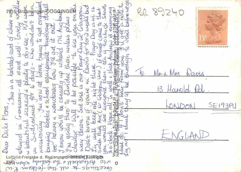 BR89240 braunlingen doggingen germany