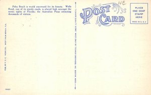 Palm Beach, FL, USA Florida Postcard