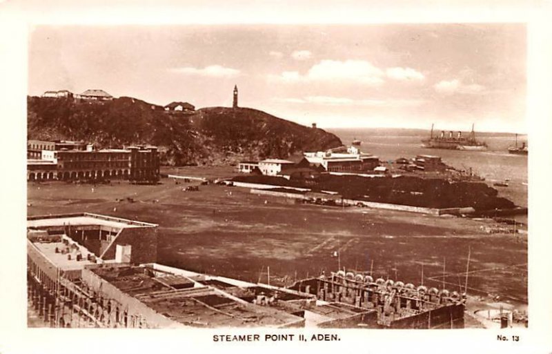 Steamer Point II Aden Egypt, Egypte, Africa Unused 