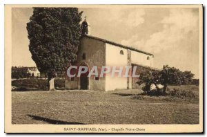 Postcard Old Saint Raphael Var Notre Dame