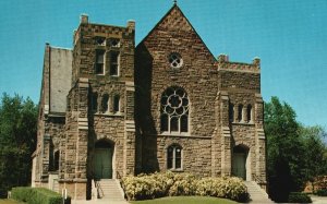 Stone Church Worship House  River And Lexington Independence MO Vintage Postcard