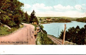 Maine Belfast View Near City Point