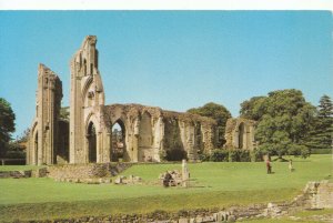 Somerset Postcard - The Abbey - Glastonbury - Ref TZ3740